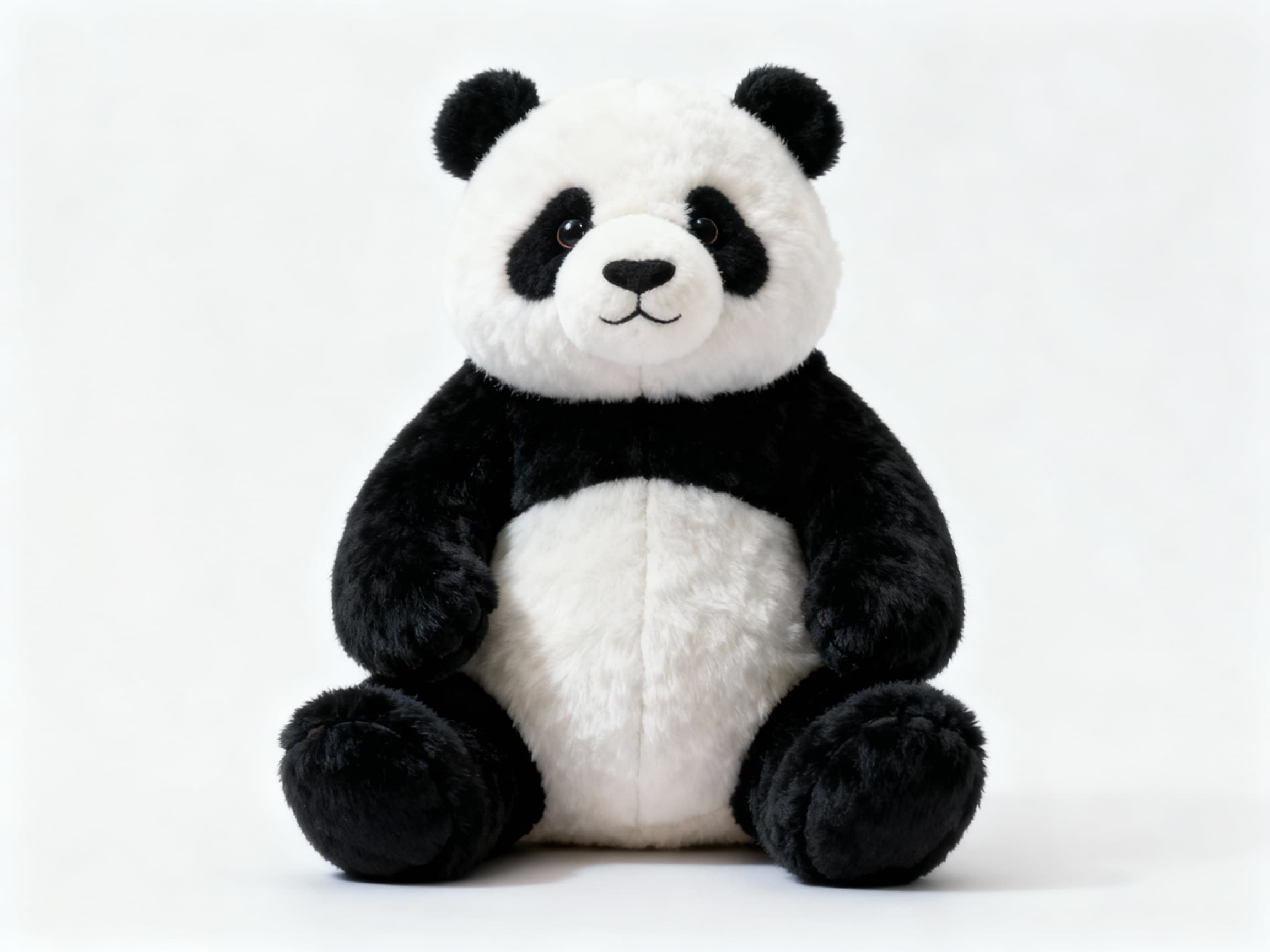 坐姿熊猫玩偶